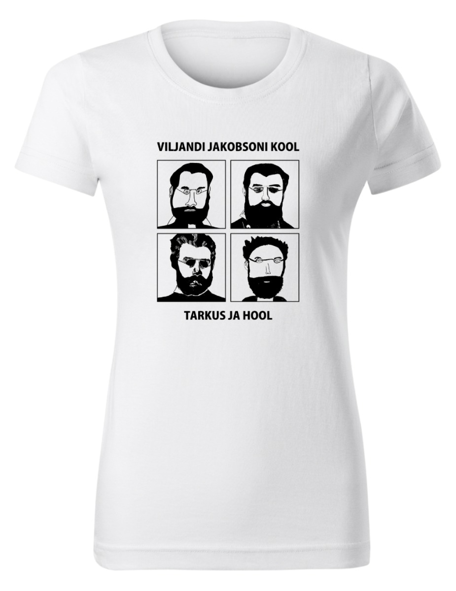 Naiste T-särk, valge