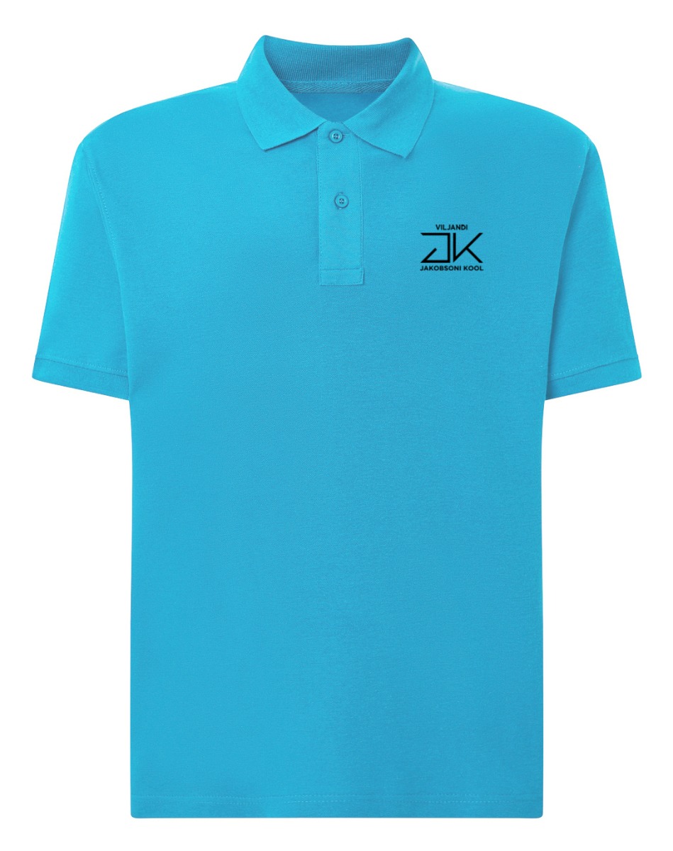 Meeste polosärk, türkiis