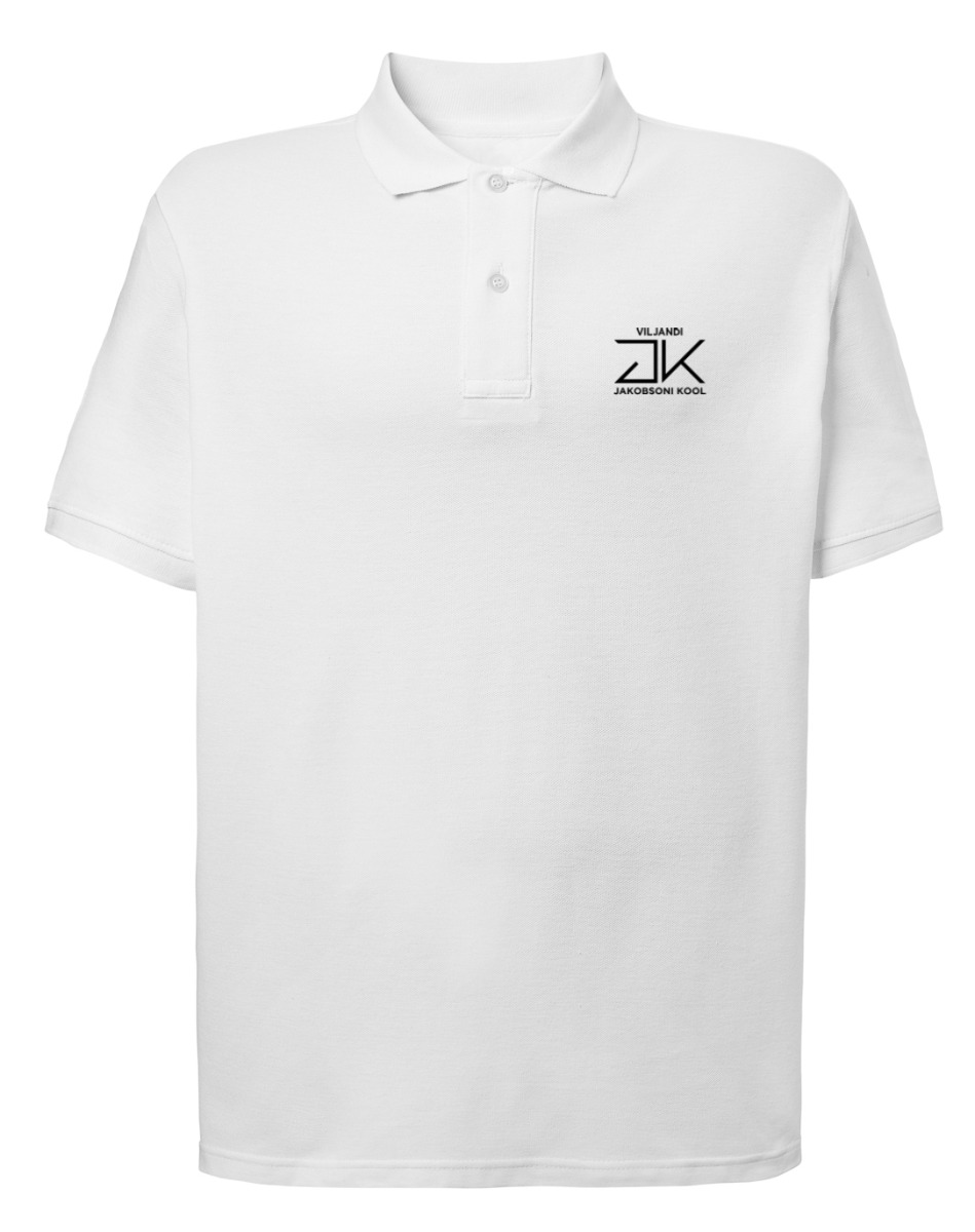 Meeste polosärk, valge