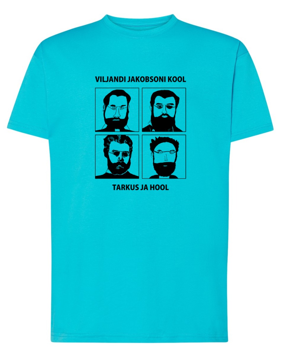 Unisex T-särk, türkiis