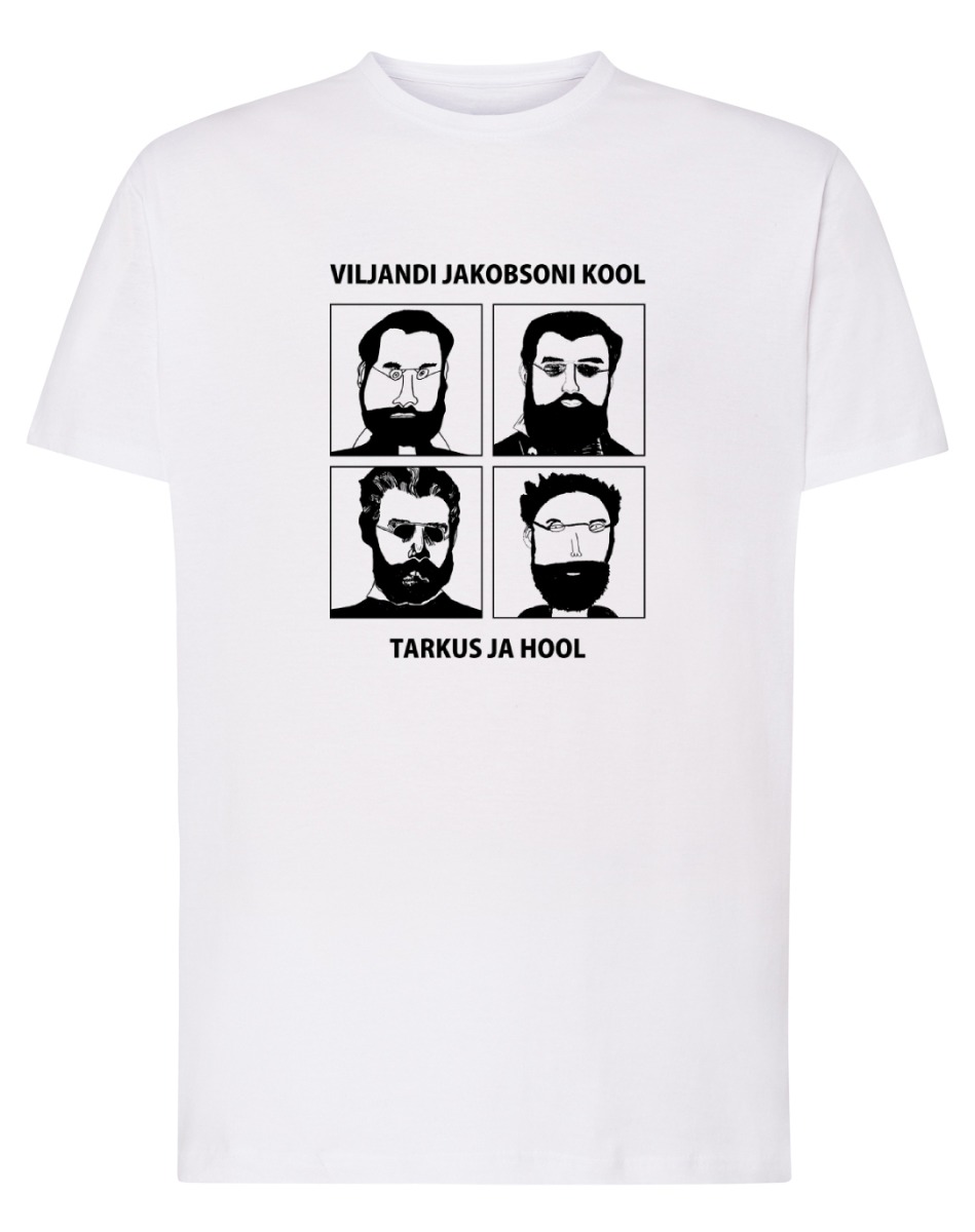 Unisex T-särk, valge